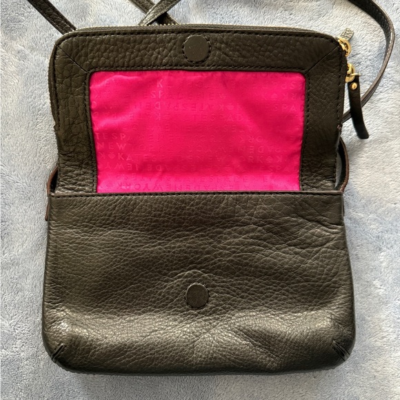 Kate Spade Black Leather Crossbody Bag - Picture 3 of 5